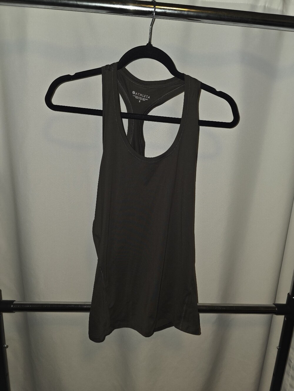 Athleta Black Racerback Performance Tank